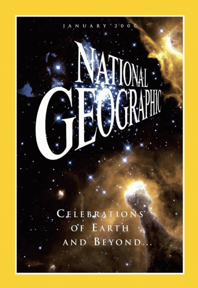 HST/WFPC2 image of NGC 3603 on the Jan 2000 cover of National Geographic